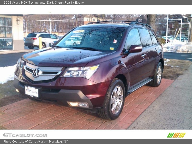 Front 3/4 View of 2008 MDX Technology