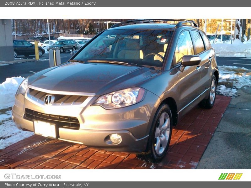 Polished Metal Metallic / Ebony 2008 Acura RDX