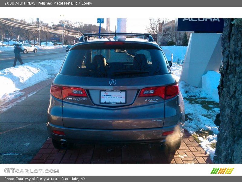 Polished Metal Metallic / Ebony 2008 Acura RDX