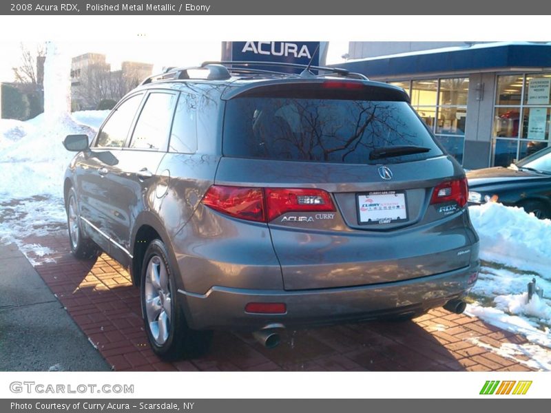 Polished Metal Metallic / Ebony 2008 Acura RDX