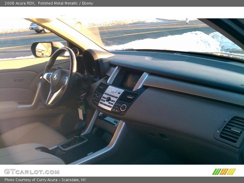 Polished Metal Metallic / Ebony 2008 Acura RDX