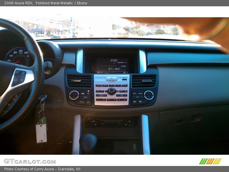 Polished Metal Metallic / Ebony 2008 Acura RDX