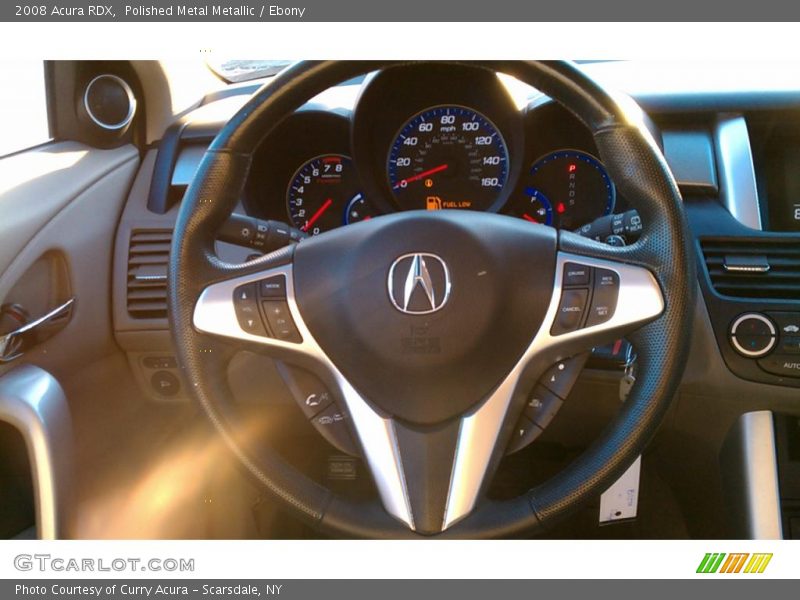 Polished Metal Metallic / Ebony 2008 Acura RDX