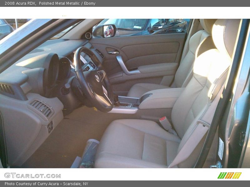 Polished Metal Metallic / Ebony 2008 Acura RDX