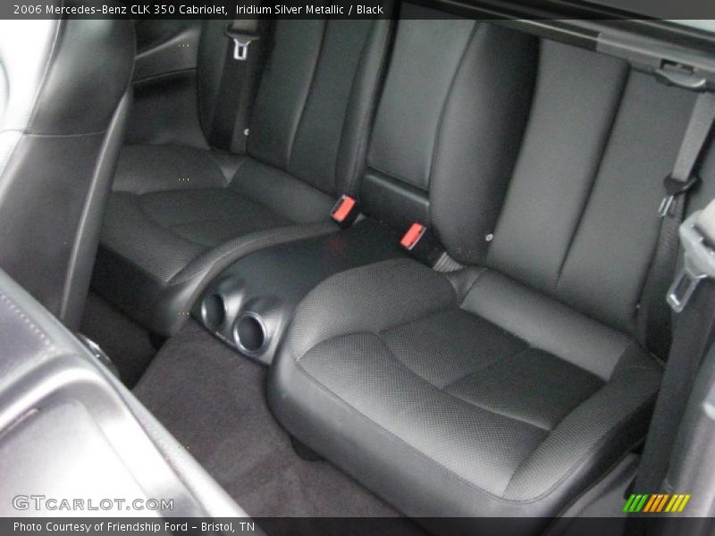  2006 CLK 350 Cabriolet Black Interior