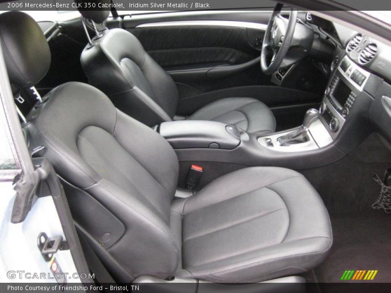  2006 CLK 350 Cabriolet Black Interior