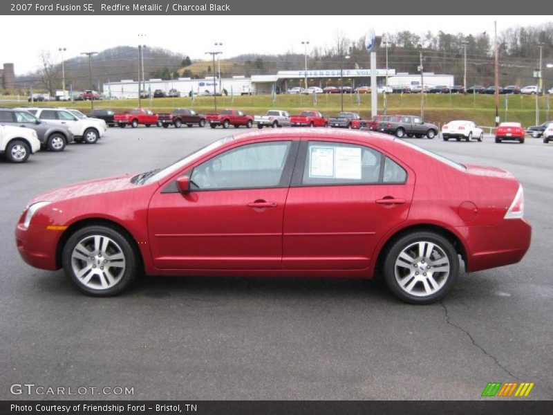  2007 Fusion SE Redfire Metallic