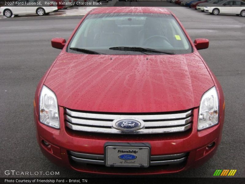  2007 Fusion SE Redfire Metallic
