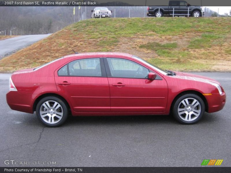  2007 Fusion SE Redfire Metallic