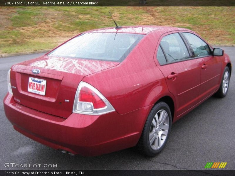  2007 Fusion SE Redfire Metallic