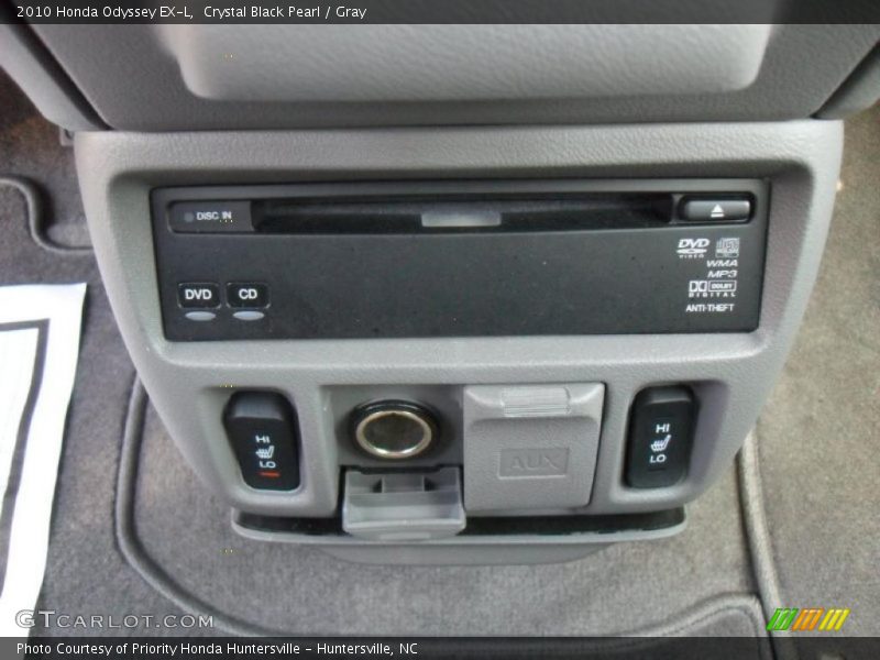 Crystal Black Pearl / Gray 2010 Honda Odyssey EX-L
