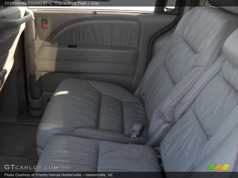 Crystal Black Pearl / Gray 2010 Honda Odyssey EX-L