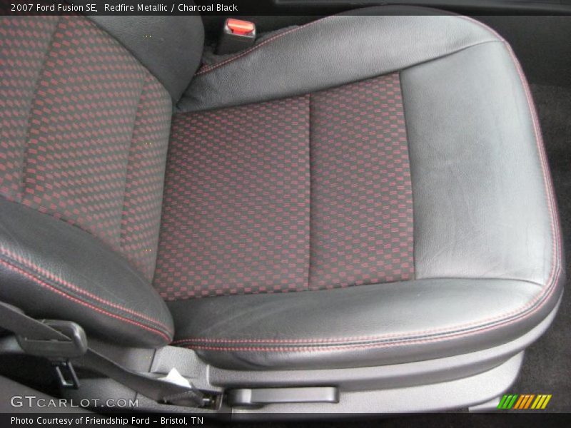  2007 Fusion SE Charcoal Black Interior