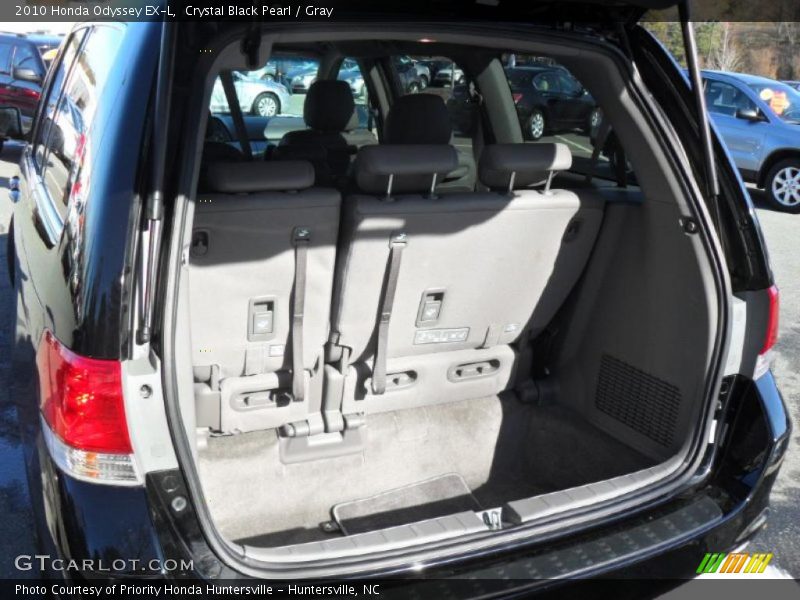 Crystal Black Pearl / Gray 2010 Honda Odyssey EX-L