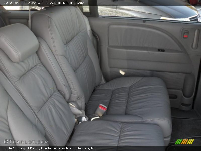 Crystal Black Pearl / Gray 2010 Honda Odyssey EX-L