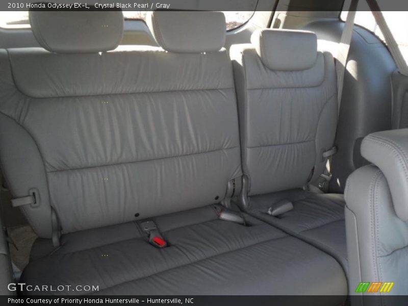 Crystal Black Pearl / Gray 2010 Honda Odyssey EX-L