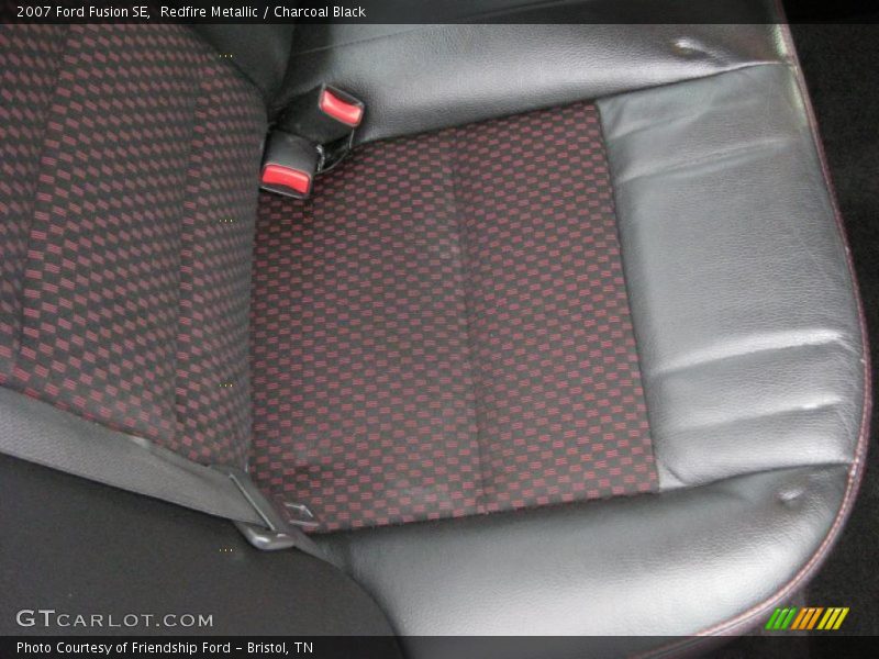  2007 Fusion SE Charcoal Black Interior