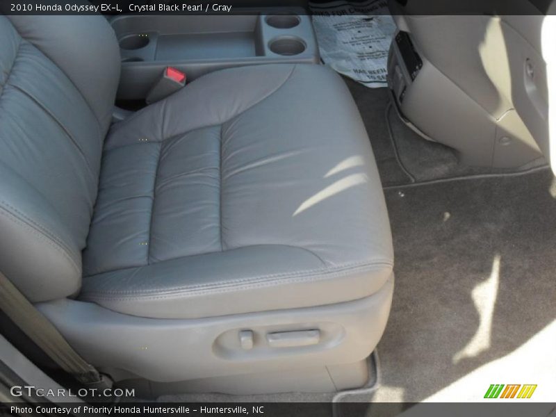 Crystal Black Pearl / Gray 2010 Honda Odyssey EX-L
