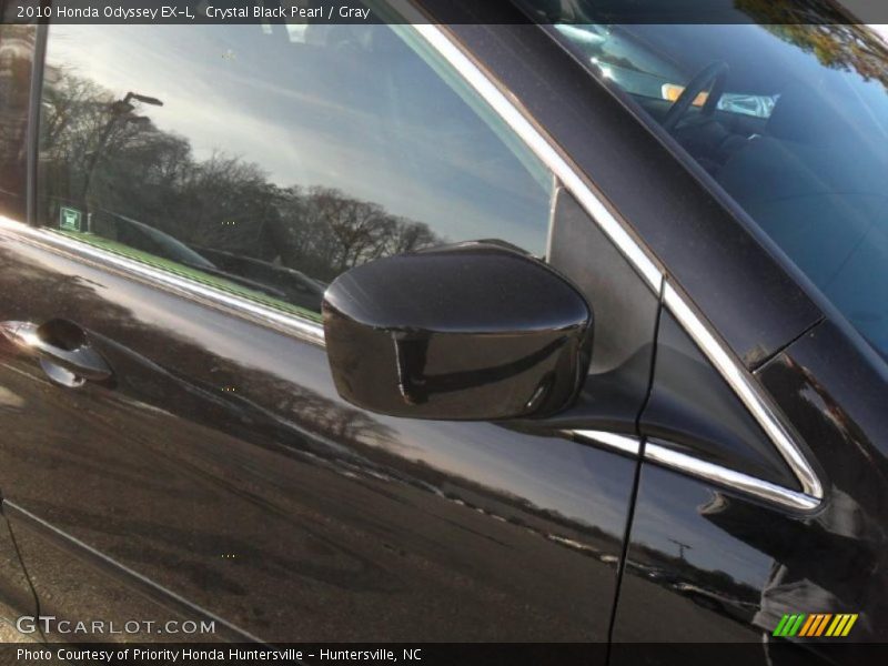 Crystal Black Pearl / Gray 2010 Honda Odyssey EX-L