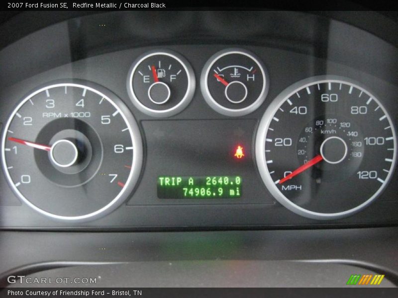  2007 Fusion SE SE Gauges