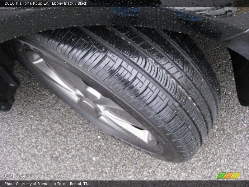 Ebony Black / Black 2010 Kia Forte Koup EX