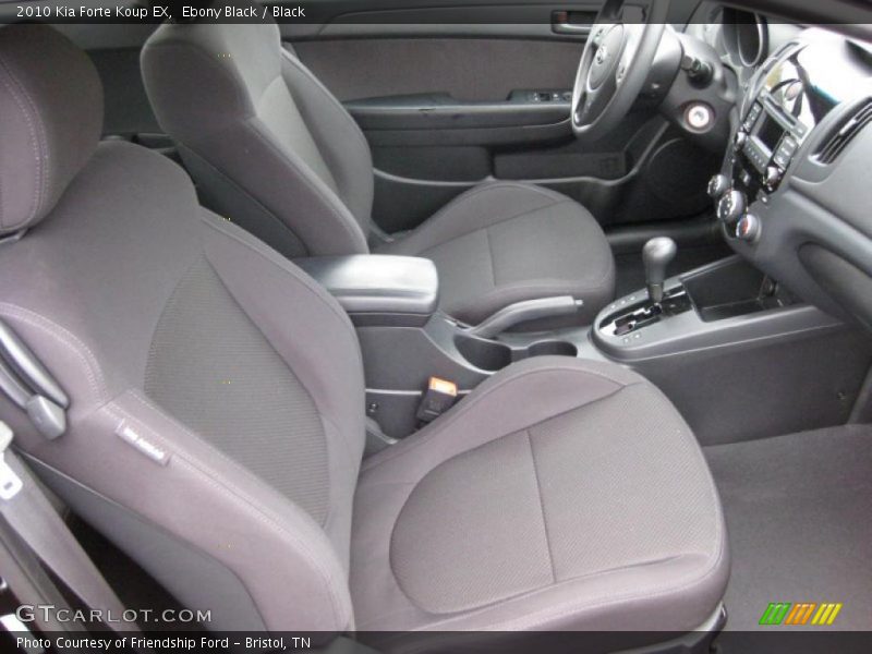  2010 Forte Koup EX Black Interior