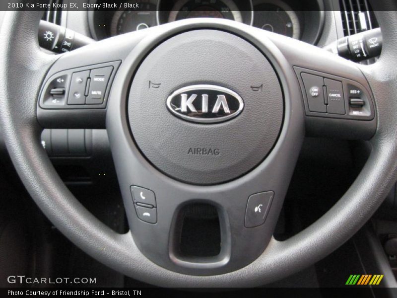 Controls of 2010 Forte Koup EX
