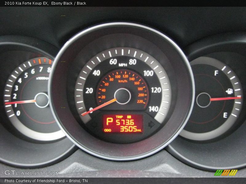  2010 Forte Koup EX EX Gauges