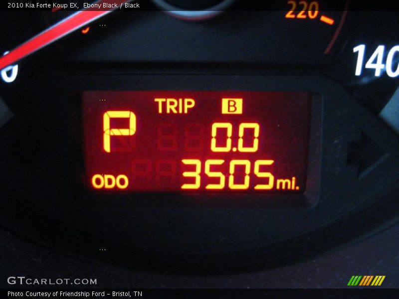 Ebony Black / Black 2010 Kia Forte Koup EX
