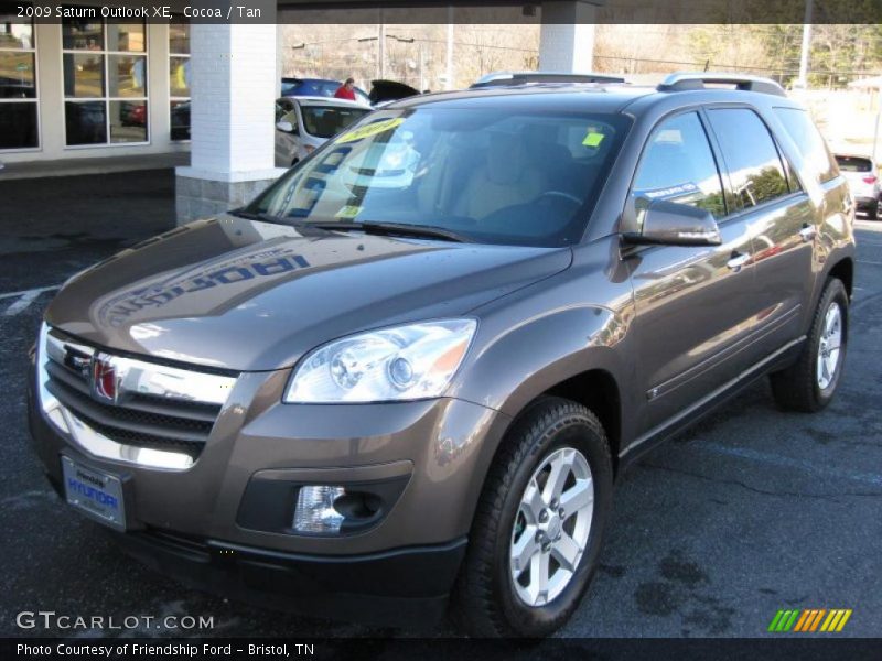 Cocoa / Tan 2009 Saturn Outlook XE