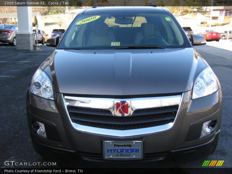 Cocoa / Tan 2009 Saturn Outlook XE