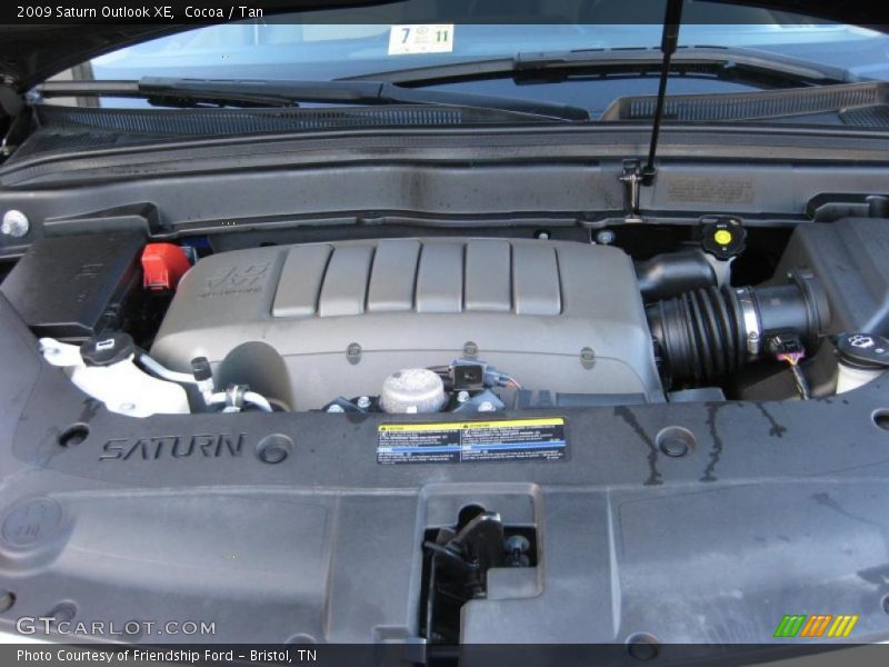  2009 Outlook XE Engine - 3.6 Liter DOHC 24-Valve VVT V6