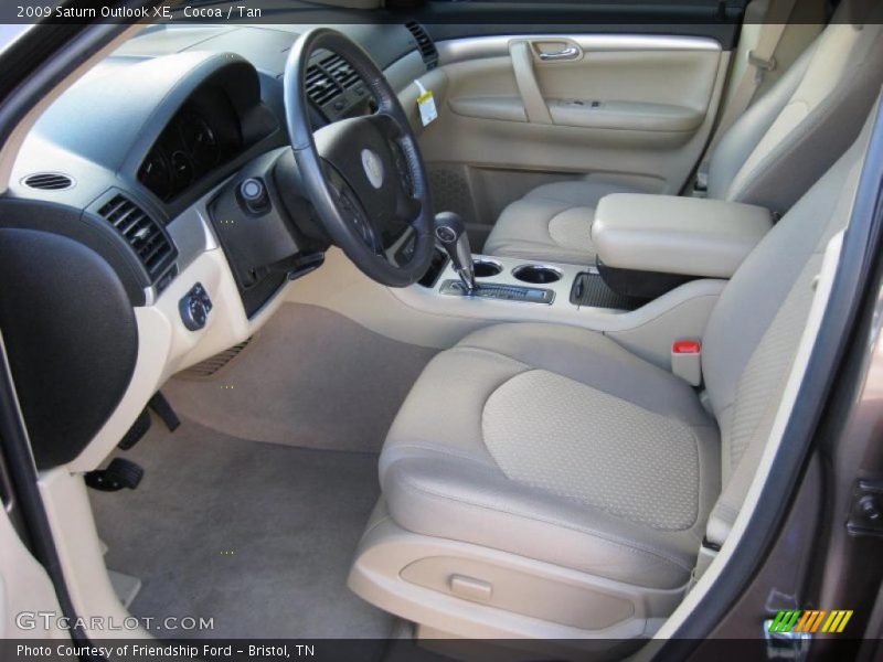  2009 Outlook XE Tan Interior