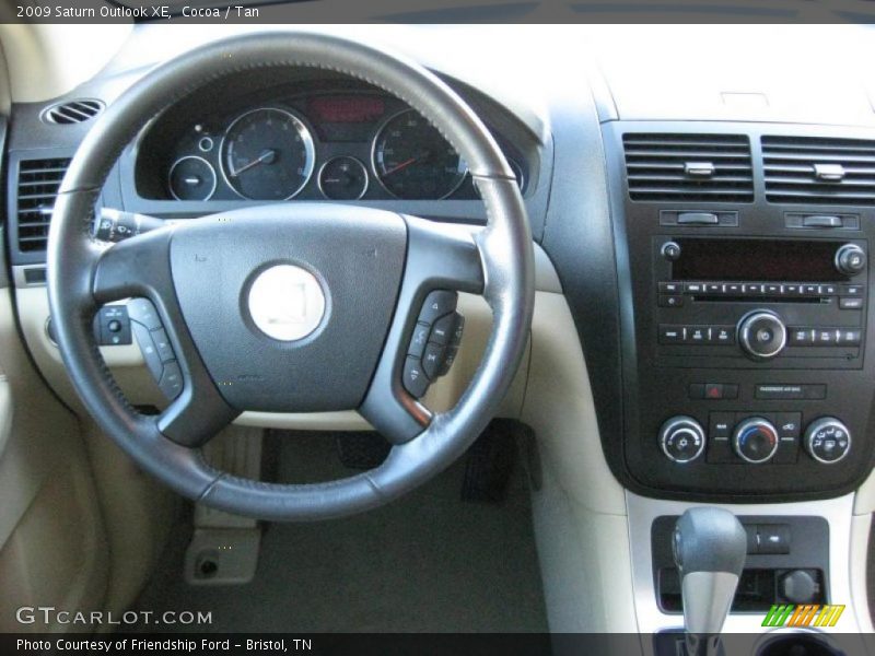 Cocoa / Tan 2009 Saturn Outlook XE