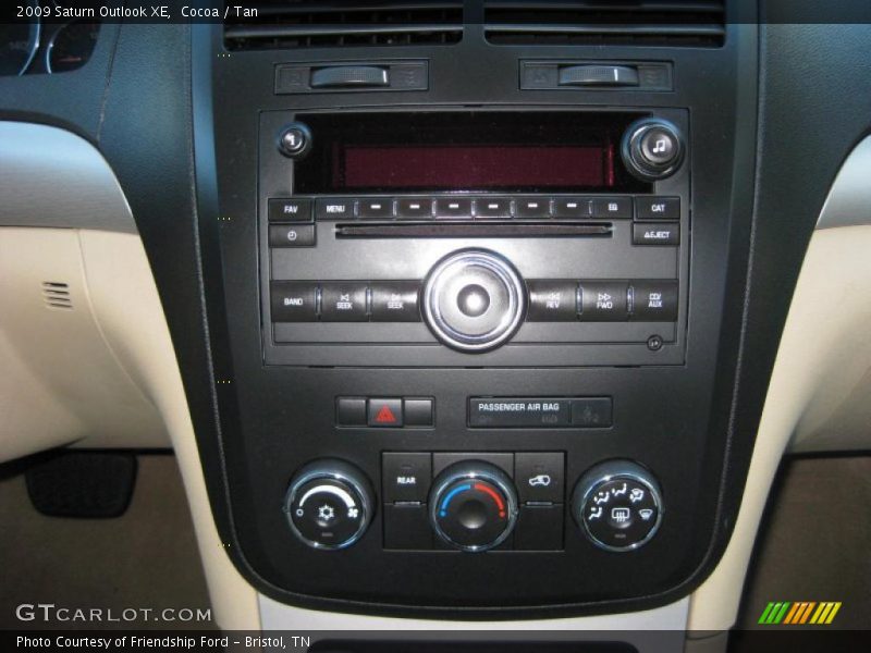 Controls of 2009 Outlook XE
