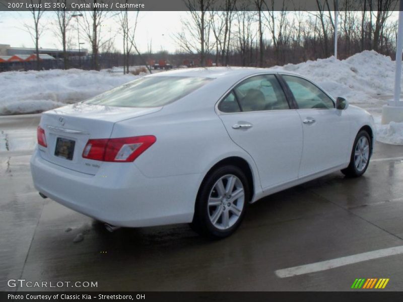 Crystal White / Cashmere 2007 Lexus ES 350