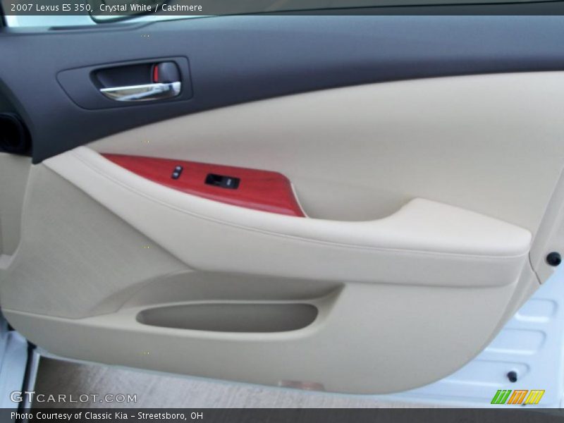 Crystal White / Cashmere 2007 Lexus ES 350