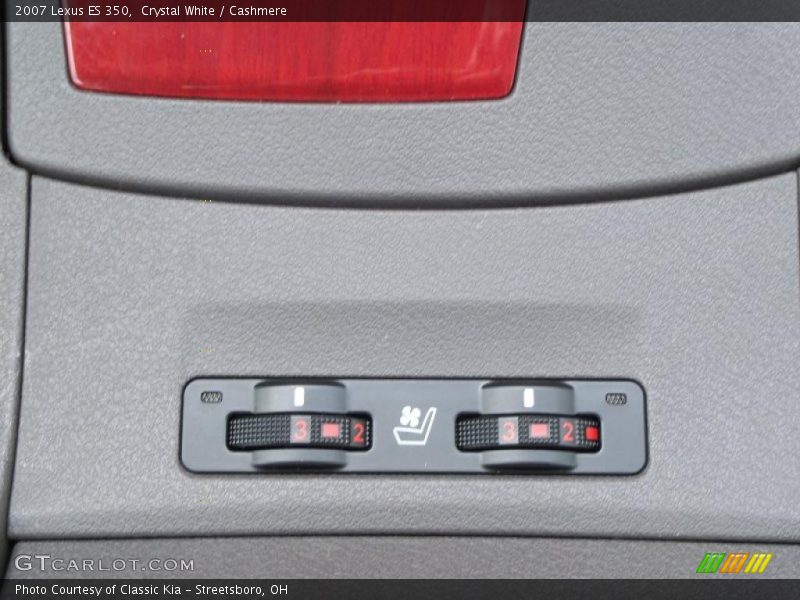 Crystal White / Cashmere 2007 Lexus ES 350