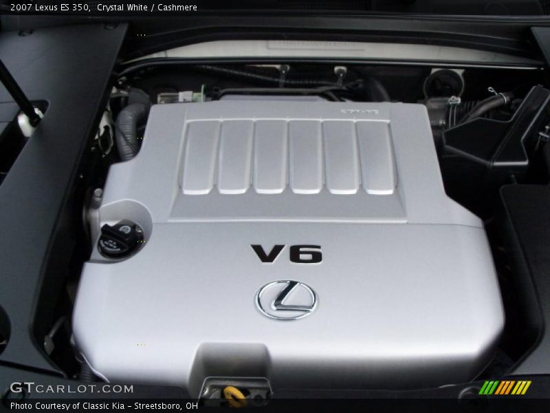 Crystal White / Cashmere 2007 Lexus ES 350