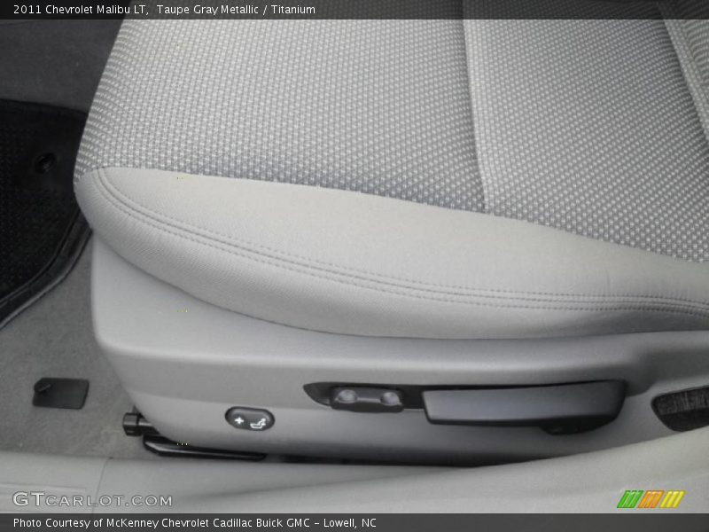 Taupe Gray Metallic / Titanium 2011 Chevrolet Malibu LT