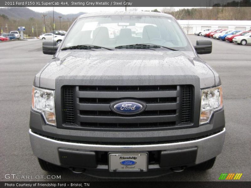 2011 F150 XL SuperCab 4x4 Sterling Grey Metallic