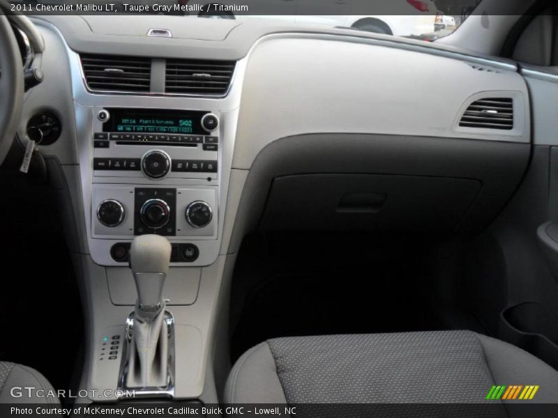 Taupe Gray Metallic / Titanium 2011 Chevrolet Malibu LT