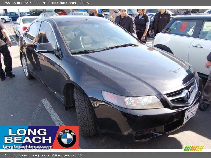 Nighthawk Black Pearl / Ebony 2004 Acura TSX Sedan
