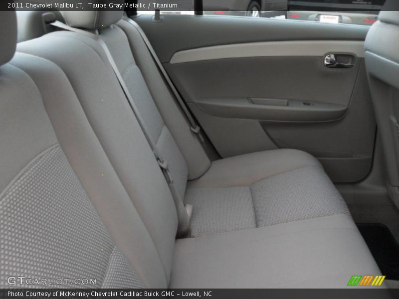 Taupe Gray Metallic / Titanium 2011 Chevrolet Malibu LT