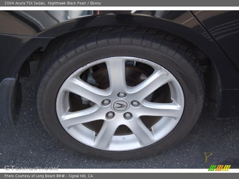 Nighthawk Black Pearl / Ebony 2004 Acura TSX Sedan