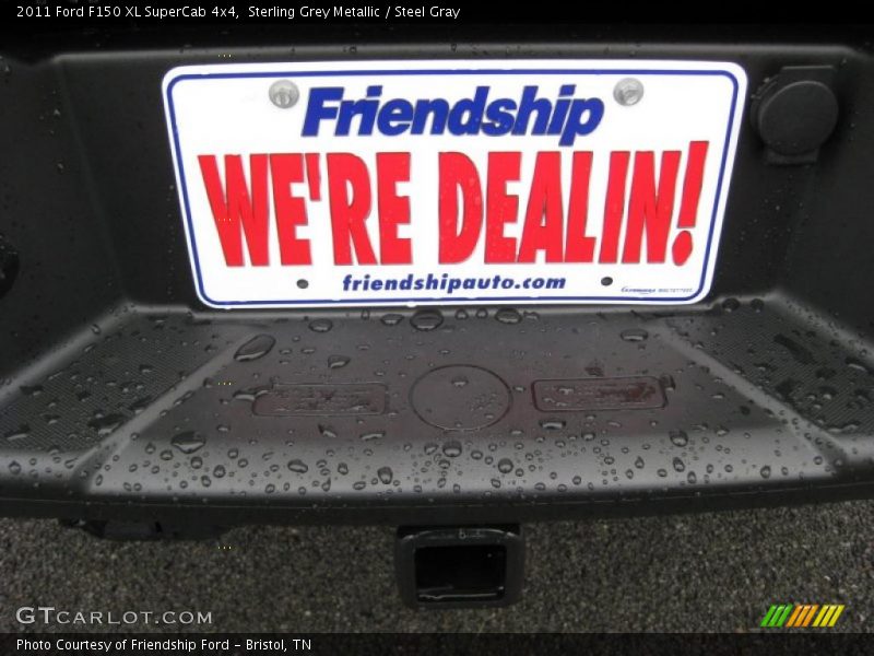 Sterling Grey Metallic / Steel Gray 2011 Ford F150 XL SuperCab 4x4