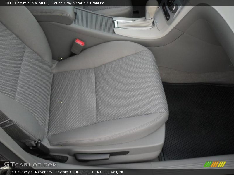 Taupe Gray Metallic / Titanium 2011 Chevrolet Malibu LT