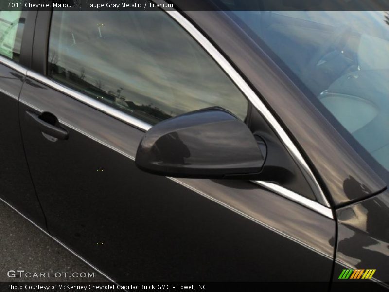 Taupe Gray Metallic / Titanium 2011 Chevrolet Malibu LT