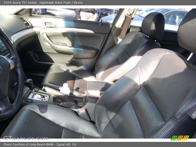 Nighthawk Black Pearl / Ebony 2004 Acura TSX Sedan