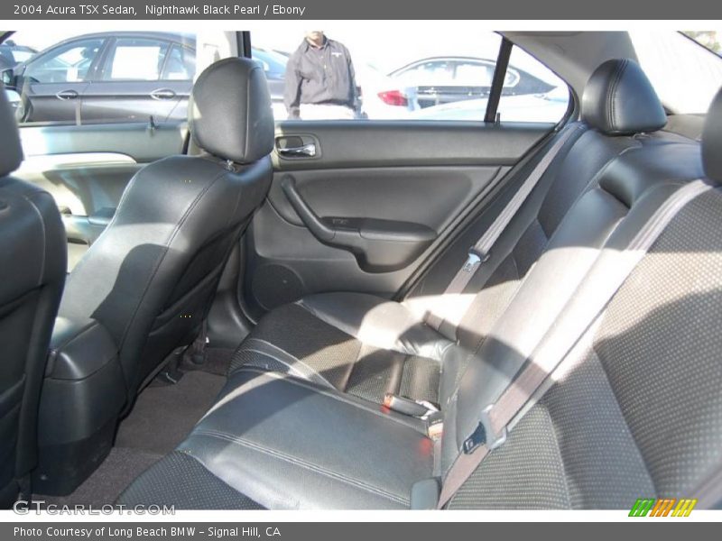 Nighthawk Black Pearl / Ebony 2004 Acura TSX Sedan